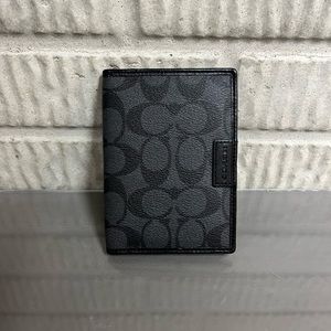 Authentic Coach Passport Cover